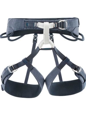 ADJAMA PETZL - Arnés para escalada y alpinismo con perneras ajustables para escalada deportiva y grandes itinerarios