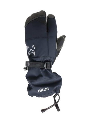 Manopla tri-dedo con sotoguante GLACIAR de Altus - Manopla tri-dedo con un sotoguante de polar.