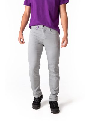 Pantalón elástico de hombre para escalada color gris Pinto de Solo Climb