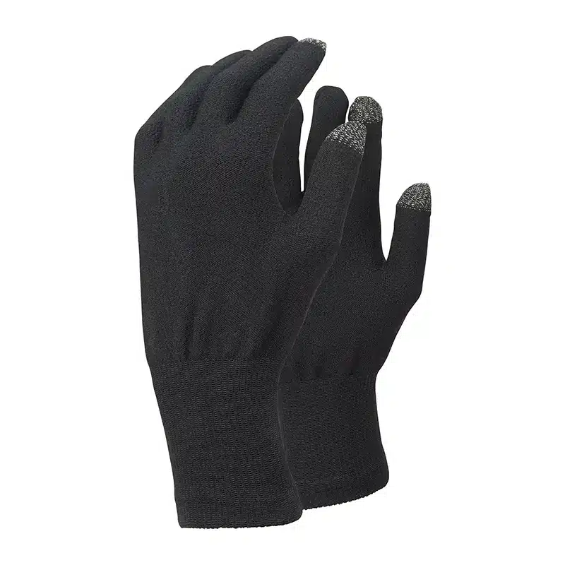 guante merino trekmates 2 Guantes MERINO TOUCH de Lana Merino Táctiles | Ligeros y Térmicos para Montaña y Ciudad | Trekmates - Imagen 1