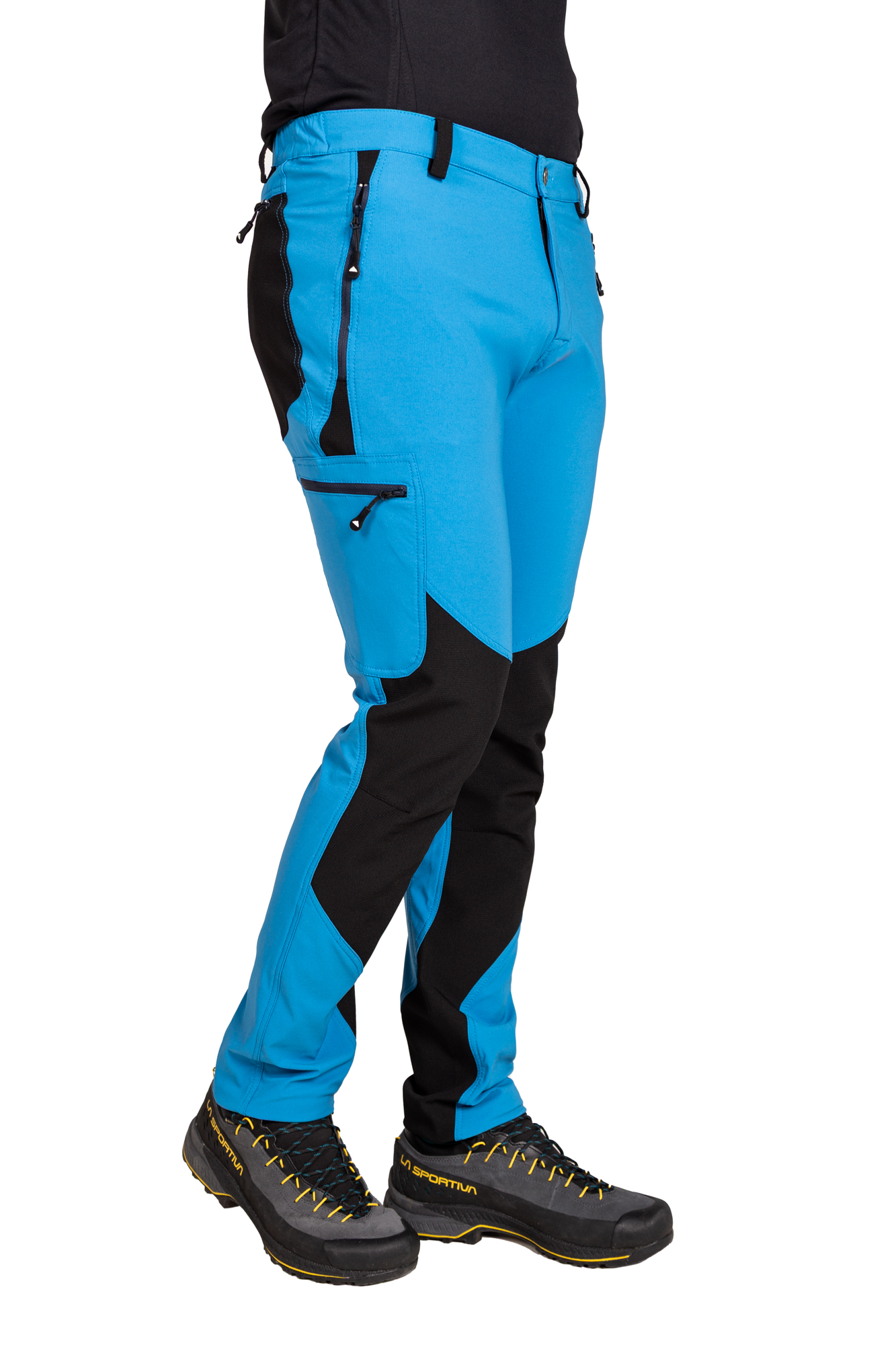 Badille azul 2 Pantalón Técnico Elástico de Escalada y Alpinismo Badille Unisex - Imagen 2
